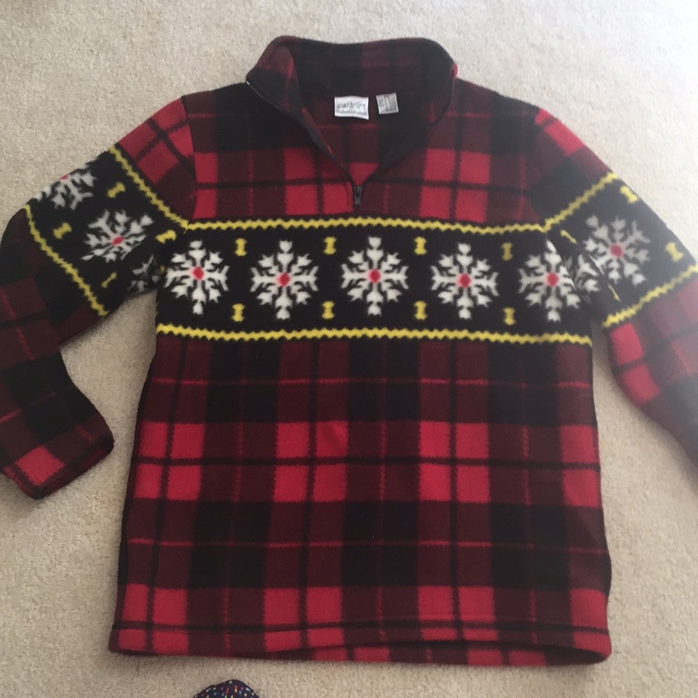 Fleece pullover